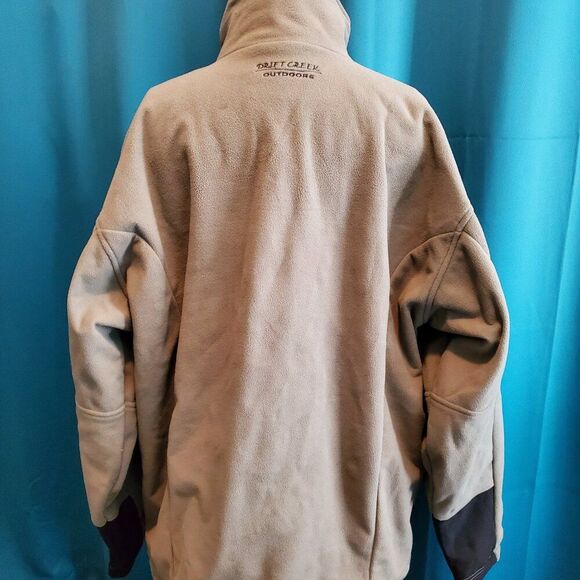 NW RODS FISHERMEN Fleece Drift Creek Outdoors Fleece Jacket - 2XL - Picture 3 of 8